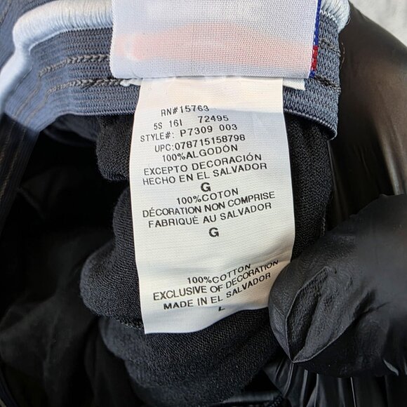 Champion Pants Mens Large Black Lounge Sweatpants Embroidered Logo 100% Cotton - Picture 11 of 12